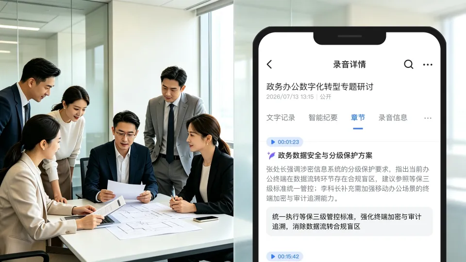 录完还要花几小时整理纪要